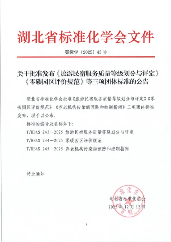 T/HBAS 244-2025《零碳園區(qū)評(píng)價(jià)規(guī)范》發(fā)布